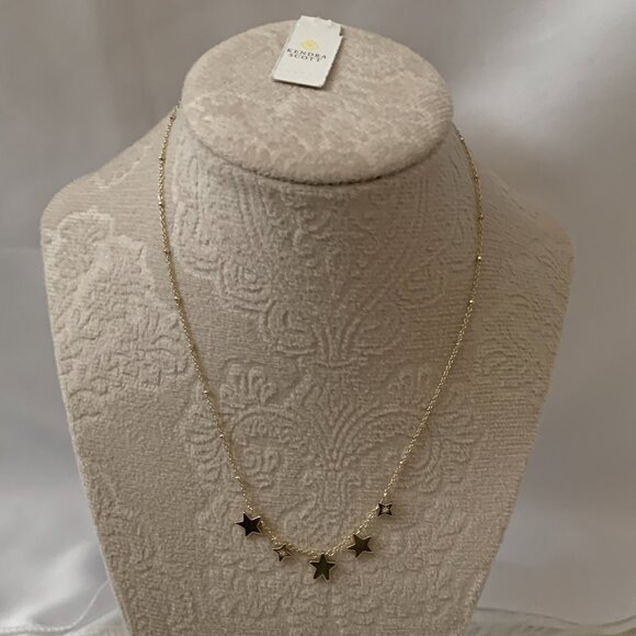 KENDRA SCOTT Jae Star Choker Necklace in Silver - Picture 1 of 5